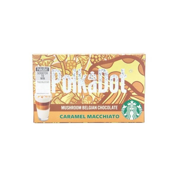 Polkadot Caramel Macchiato Chocolate Bar