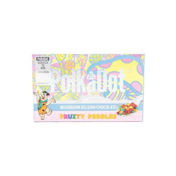 Polkadot Fruity Pebbles Chocolate Bar