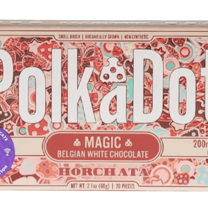 Horchata PolkaDot Magic Mushroom Belgian White Chocolate