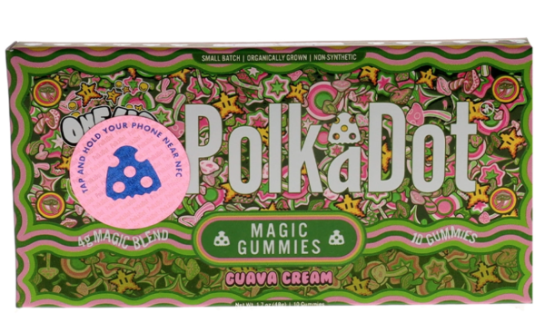 Guava Cream PolkaDot Belgian Magic Blend Gummies