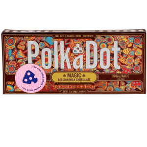 Torrone Delight PolkaDot Magic Mushroom Belgian Milk Chocolate